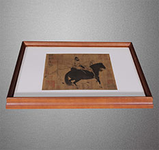 榕江书画装裱配框服务案例